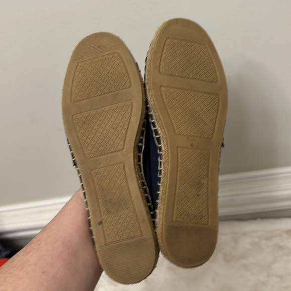 Tory Burch Blue Espadrille Slip-Ons - Picture 9 of 9